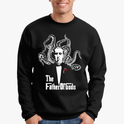 Свитшот с принтом Лавкрафт