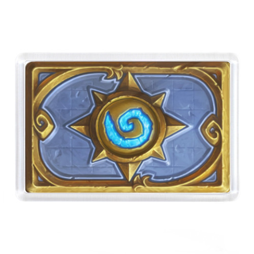 Магнит с принтом Карта HearthStone