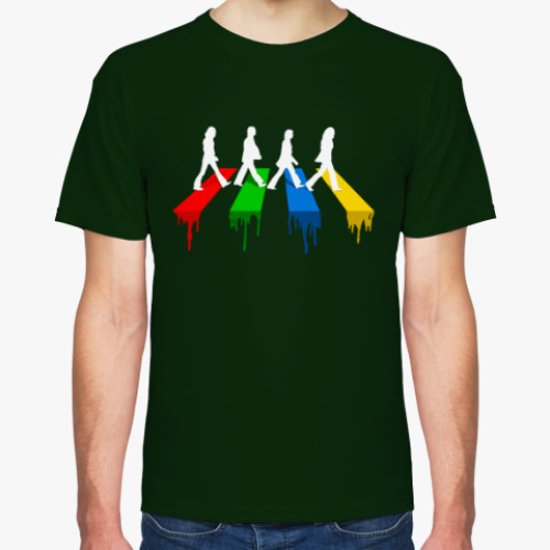 Футболка с принтом the Beatles / Битлз