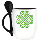 Кружка с ложкой