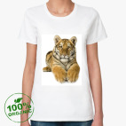 Женская футболка органик