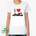 Женская футболка органик