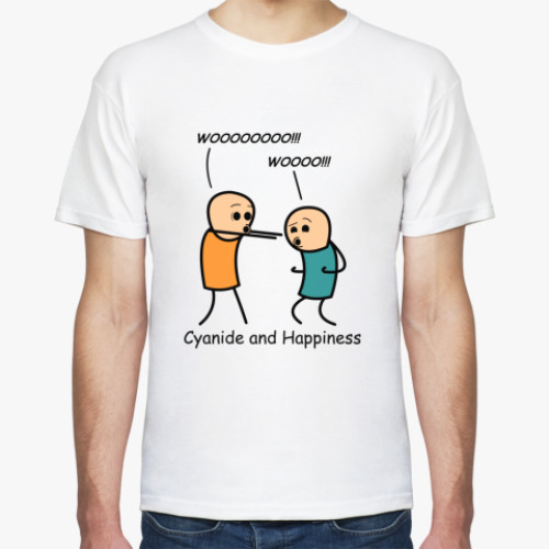 Футболка с принтом Cyanide & Happiness