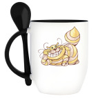 Кружка с ложкой