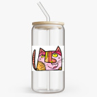 Банка с бамбуковой крышкой