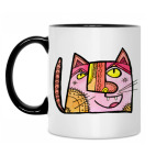 Кружка двухцветная