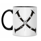 Кружка двухцветная