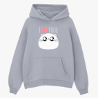 Толстовка худи оверсайз