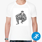 Мужская спортивная футболка