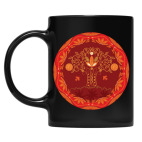 Кружка цветная UV-DTF