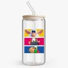 Банка с бамбуковой крышкой