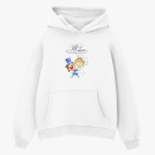 Толстовка худи оверсайз