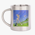 Кружка металлическая