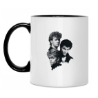 Кружка двухцветная