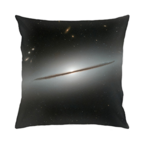 Подушка с принтом Вселенная. Галактики. Космос.