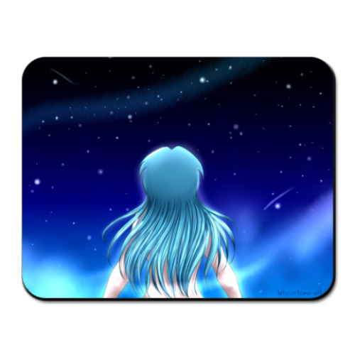 Коврик для мыши с принтом Звездное небо