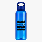Прозрачная спортивная бутылка