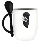 Кружка с ложкой