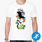 Мужская спортивная футболка