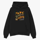 Толстовка худи оверсайз