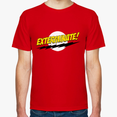 Футболка с принтом Далеки (Exterminate!)