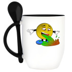 Кружка с ложкой