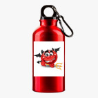 Металлическая бутылка 400 мл UV-DTF