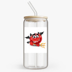 Банка с бамбуковой крышкой