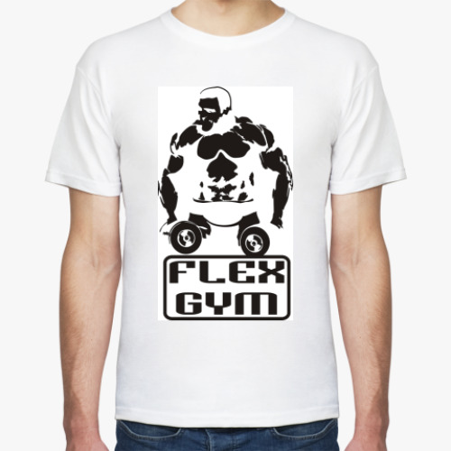 Футболка с принтом Flex gym