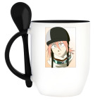 Кружка с ложкой