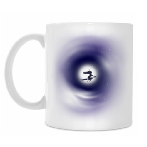 Кружка с принтом 'Полнолуние'