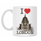 Классическая кружка I love London