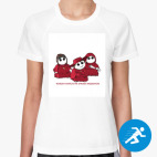 Женская спортивная футболка