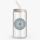 Банка с бамбуковой крышкой