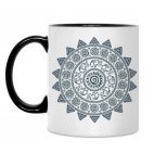 Кружка двухцветная