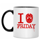 Кружка двухцветная