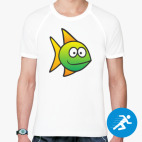 Мужская спортивная футболка