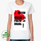 Женская футболка органик