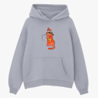 Толстовка худи оверсайз