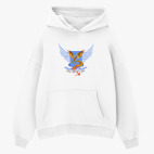 Толстовка худи оверсайз