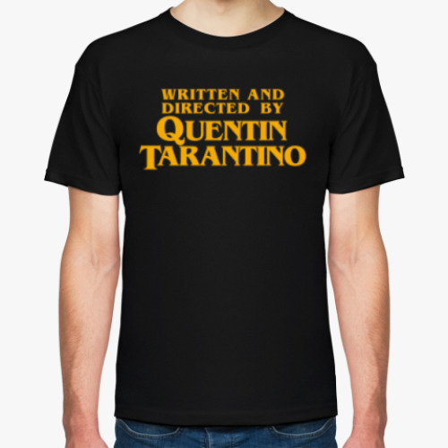 Футболка с принтом QUENTIN TARANTINO