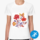 Женская спортивная футболка