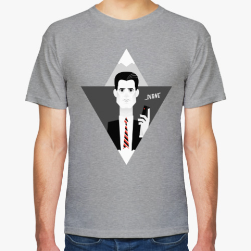 Футболка с принтом Агент Купер