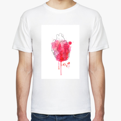Футболка с принтом Heart