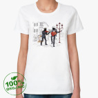 Женская футболка органик