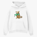 Толстовка худи оверсайз