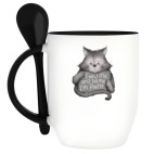 Кружка с ложкой