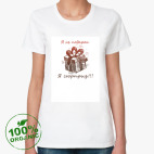 Женская футболка органик