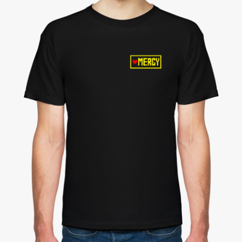 Футболка с принтом Undertale Mercy
