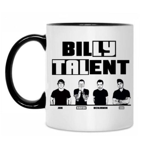 Кружка с принтом Billy Talent